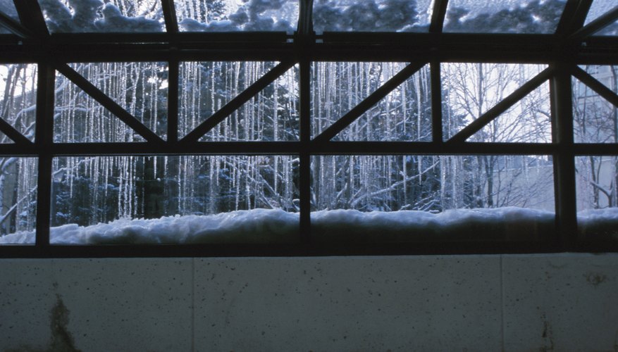 Lean-to greenhouses are cheap and easy to build.