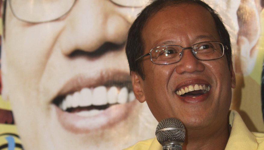 Benigno Aquino serves as president, Liberal Party member and son of politicians.