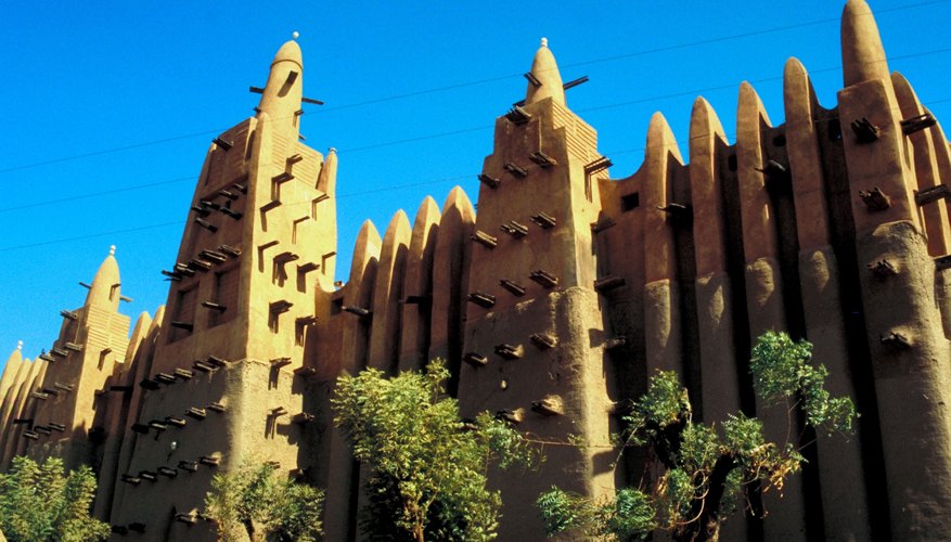 The Great Mosque of Djenne is an Islamic landmark in Mali.
