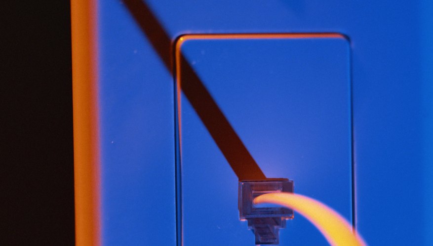 DSL service doesn't require special outlets or rewiring.