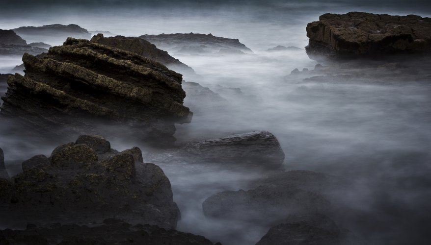 Several ancient myths talk about land emerging from dark waters.
