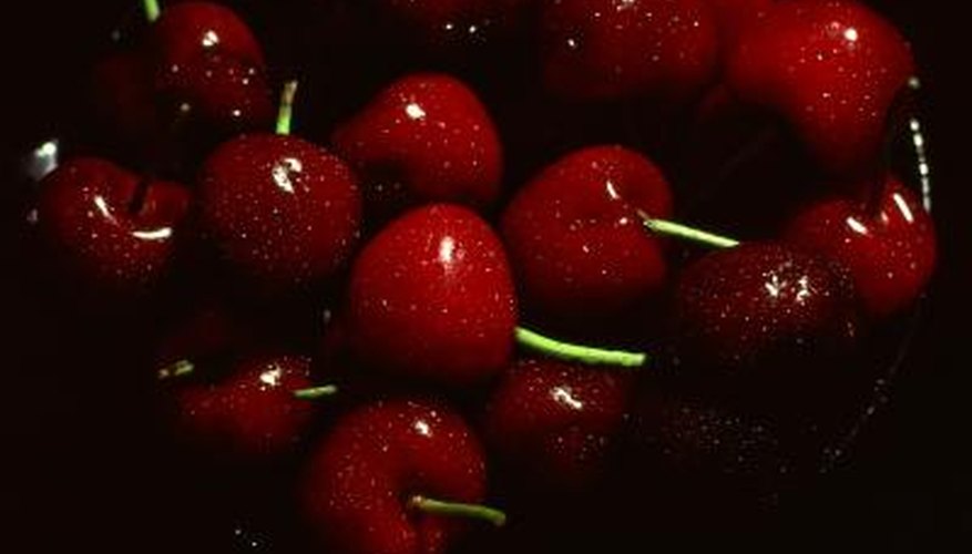 Cherry pits are also called cherry stones and are almost as hard.