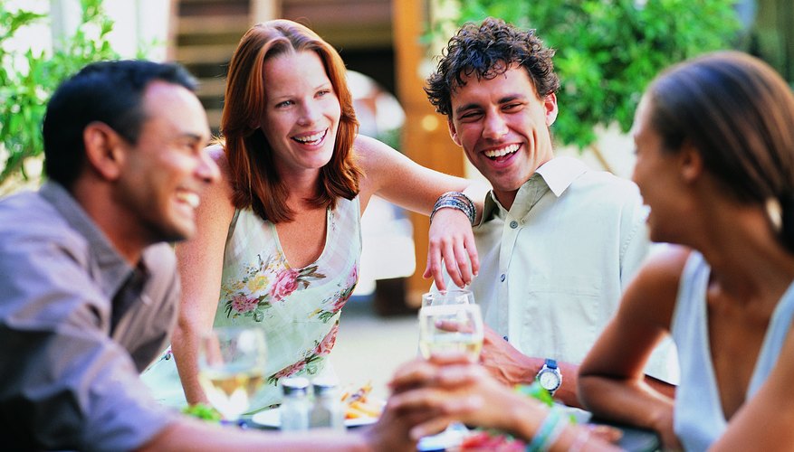 Smile and laugh freely, as both can reduce your anxiety.