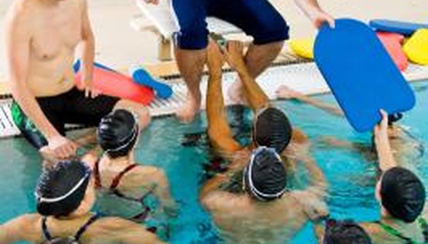 Water Aerobic Exercises With Swim Boards Healthy Living