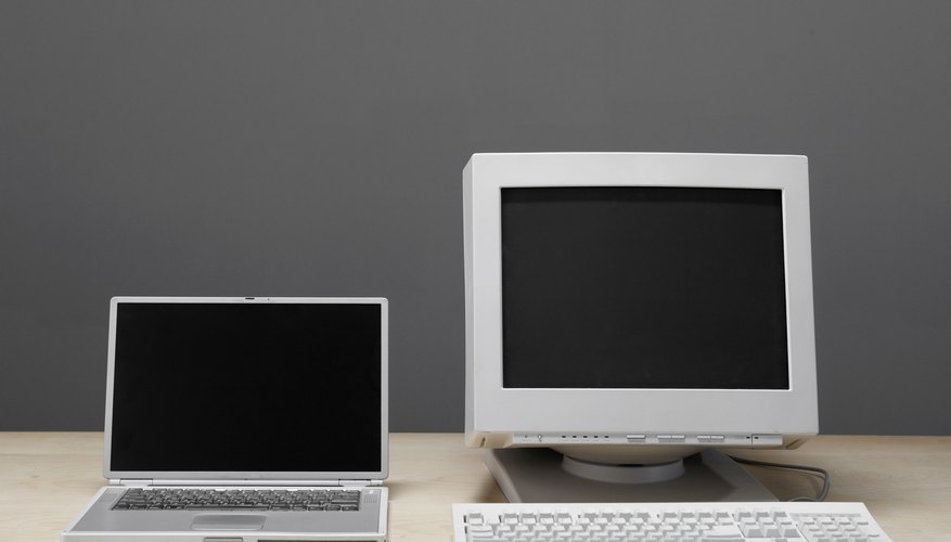 You can adjust monitor settings on many laptops using an