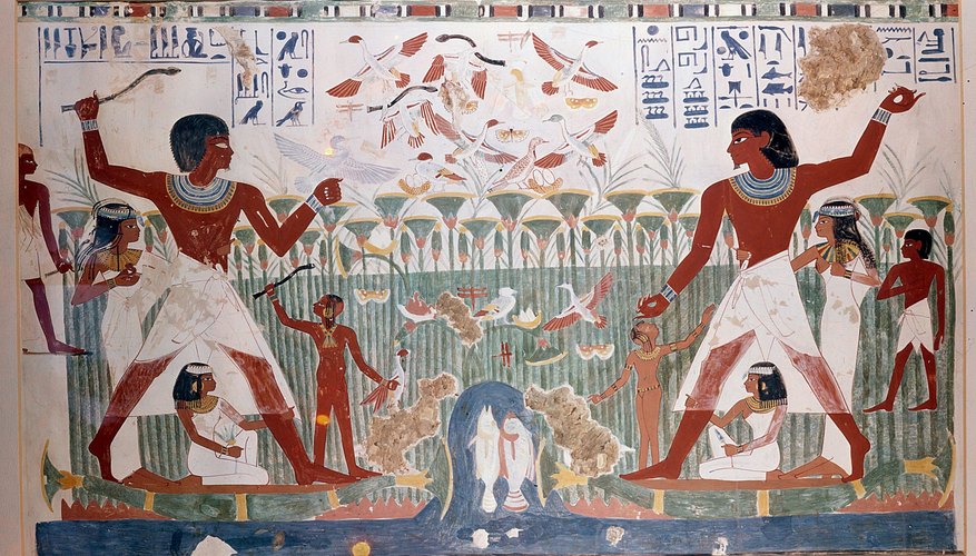 Religion and daily life were interconnected in ancient Egypt.