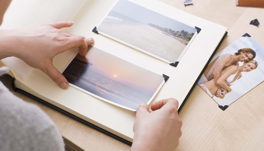 Design a mock photo album that captures the notable moments in the subject’s life.