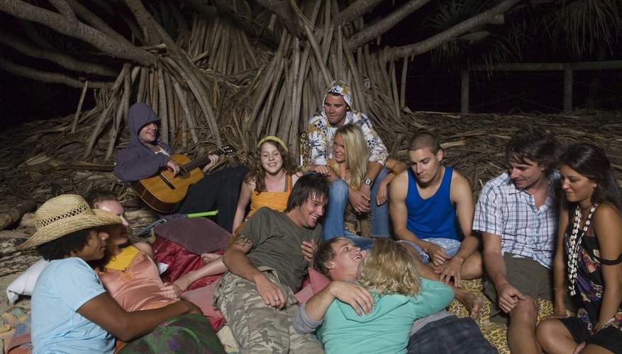 Parents may be more comfortable with the idea of large group events.