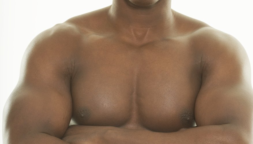 Uncover those abs by shaving off your chest hair.