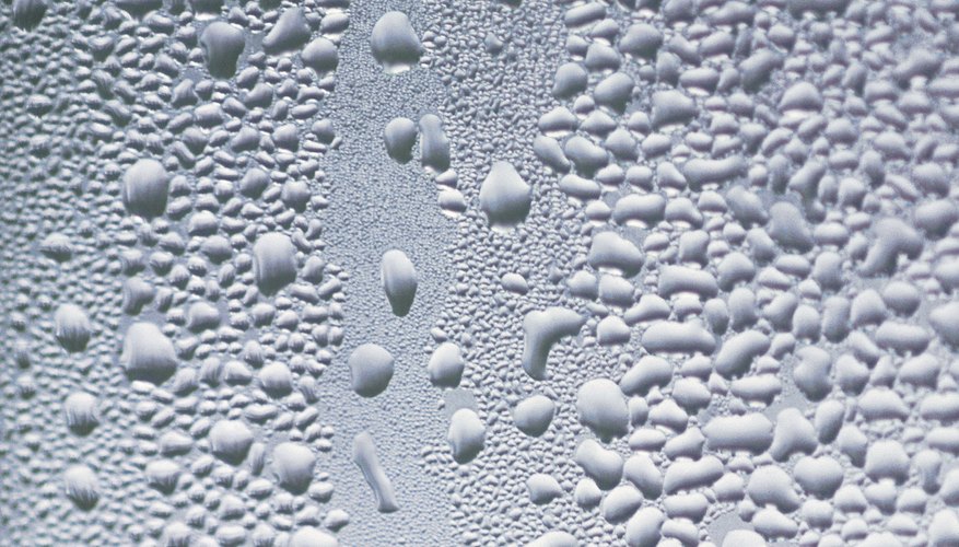 Condensation comes from air moisture.