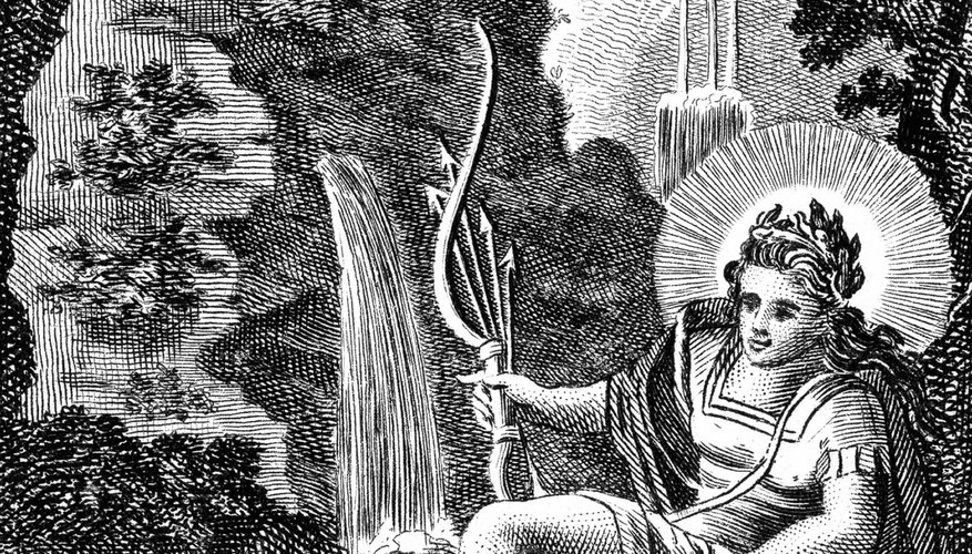 Apollo, god of music, learned to play the lyre from his brother Hermes.