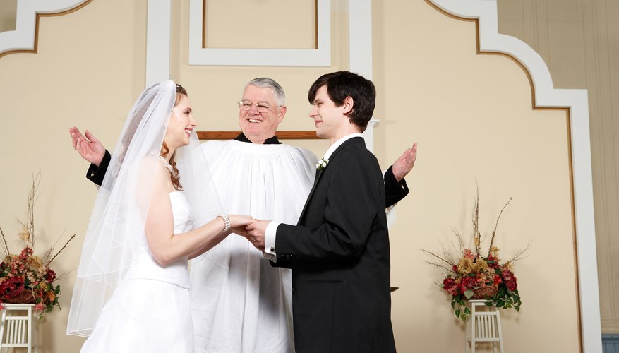 Many ministers consider it an honor to conduct a wedding ceremony.