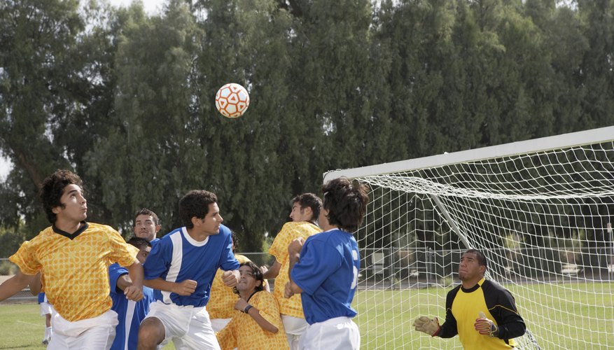 A college soccer scrimmage.