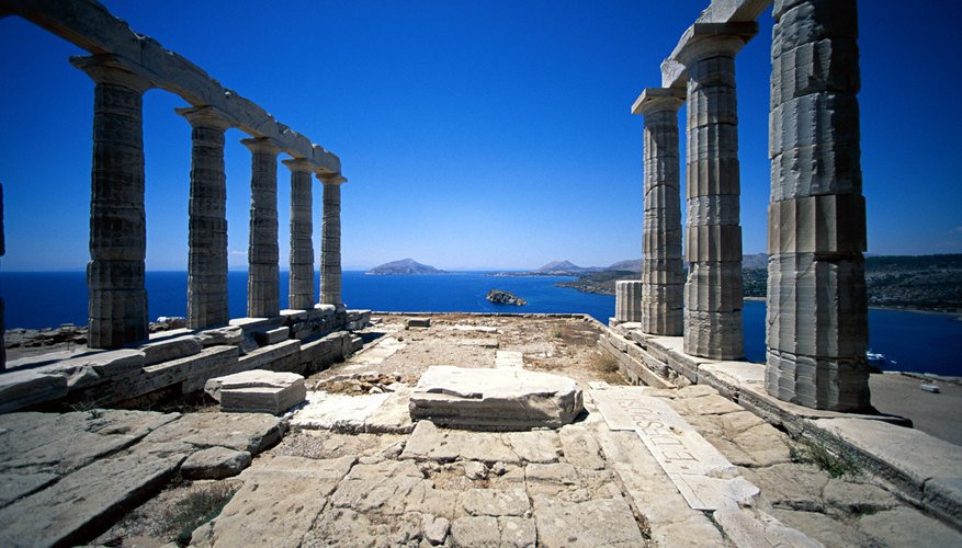 Hestia, unlike her suitors, had few temples in her honor because she was worshiped in the home.