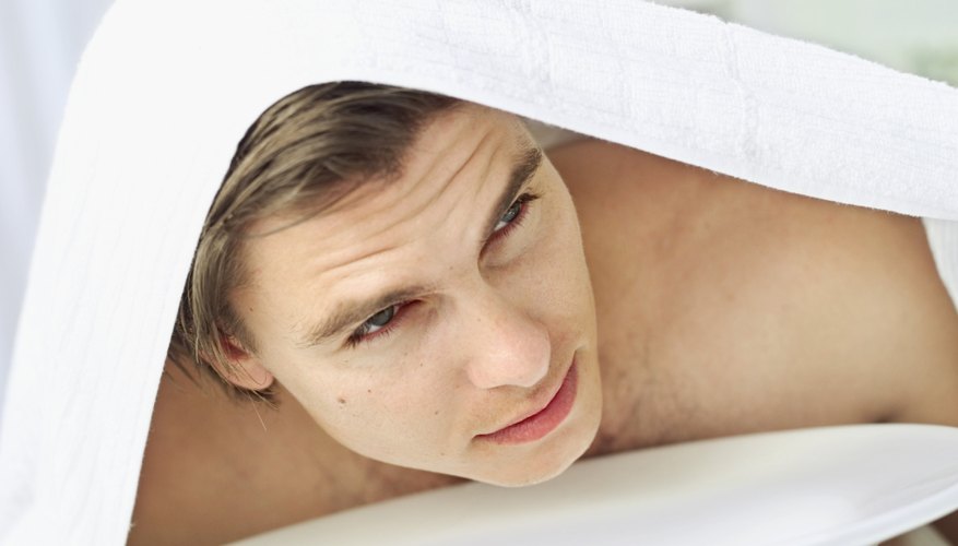 Steam helps loosen and unclog deep blackheads.