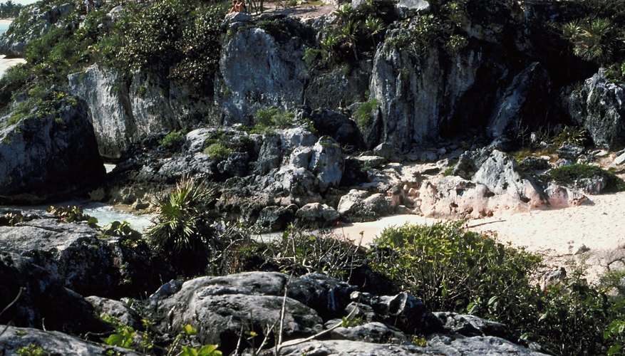 Tulum was built by the Mayans.