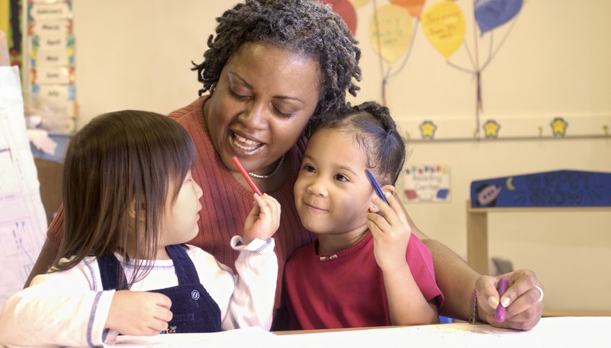 Kindergarten teachers should include hands-on activities.