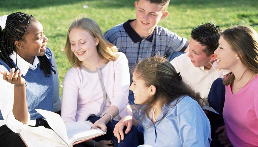 Talk to your friends about important subjects such as feelings and beliefs.