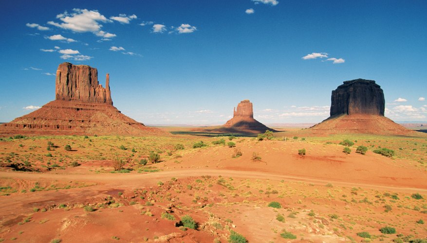 Panoramic view of Monument Valley Navajo Tribal Park in Arizona, USA