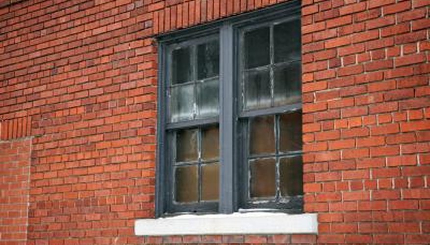 Double-pane windows are side by side in some buildings.