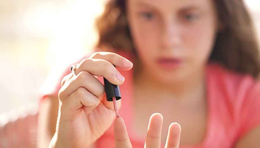 Upgrade your nails with a stylish and edgy nail design.