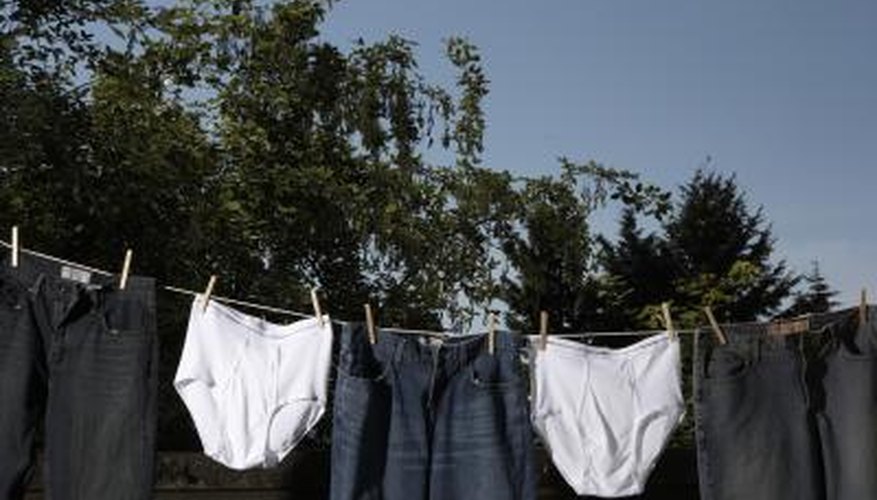 Save money and resources by making briefs from an old pair of boxer briefs.