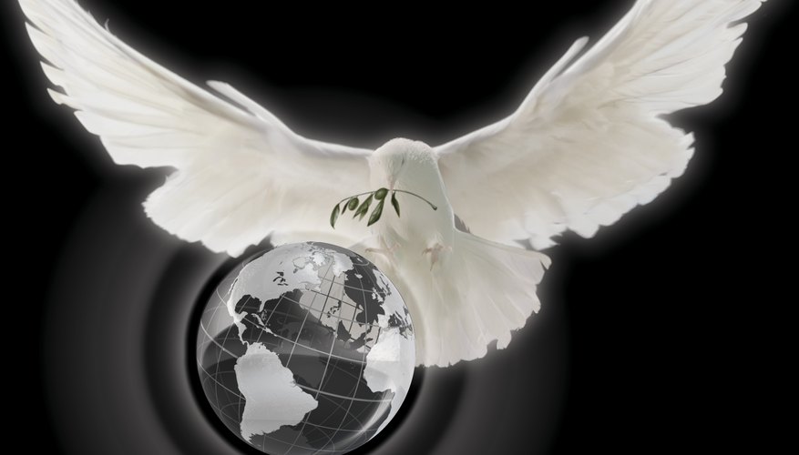 The Shoes of Peace are part of the Armor of God discussed in Ephesians.