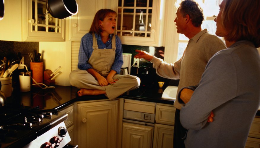 Yelling at your parents isn't going to help your relationship with them.