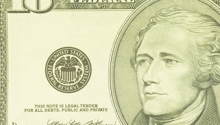 Constitutional framer Alexander Hamilton was President George Washington's Treasury Secretary.