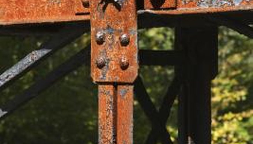 Rust can add  considerable visual interest to a landscape or still life.