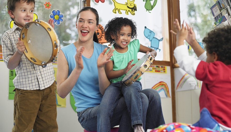Gather everyone in a circle, choose instruments and then begin. Let everyone slap, pat, clap, tap, shake and sing at will.