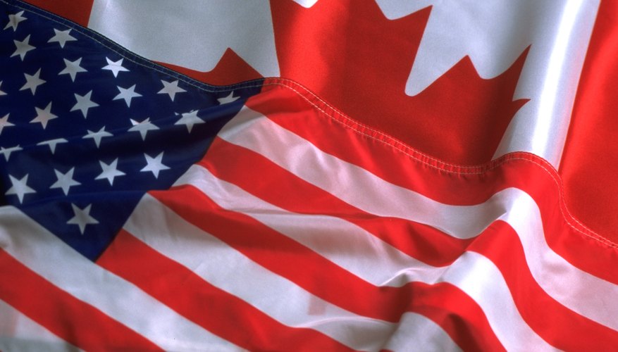 The U.S. and Canadian governments choose officials and balance power differently.