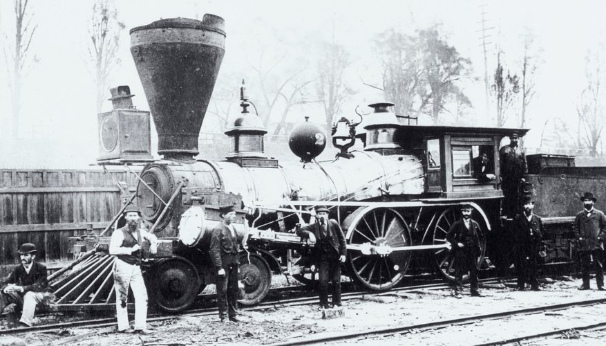 With the advent of steam, railroads outpaced other forms of mass transit.