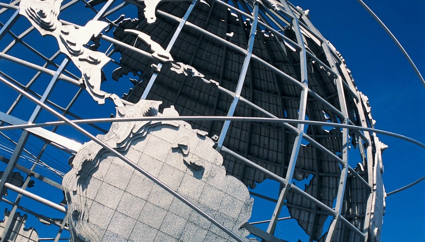 Latitude and longitude can pinpoint a location anywhere on the globe.