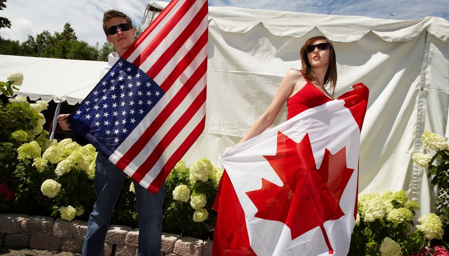 Canadian and American citizens enjoy the right to express themselves and move freely within their countries.
