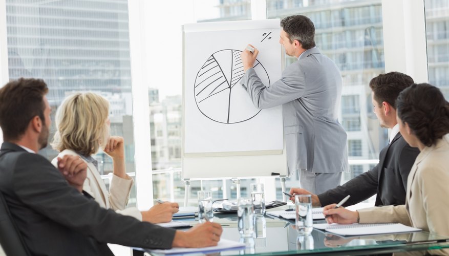 Business people in a meeting.