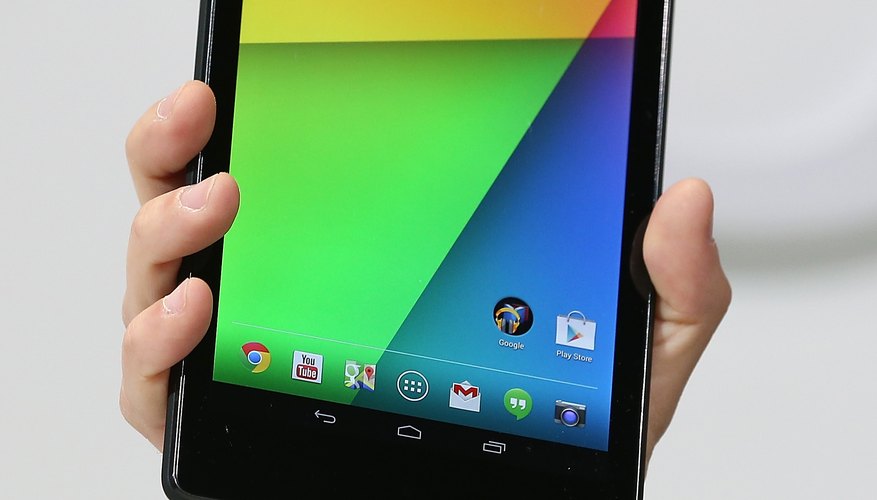Google's Nexus 7 Android tablet gets its name from the screen size.