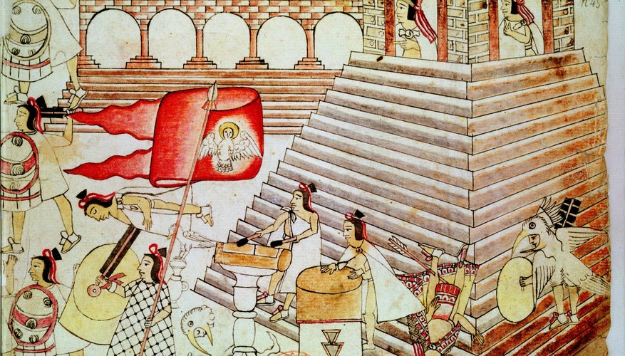 The Aztecs battled the Spanish but could not fight Spanish diseases.