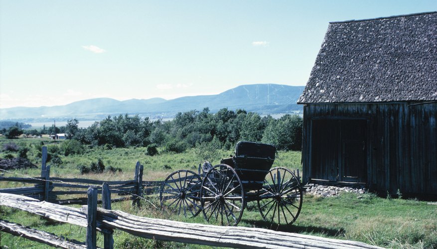 The Amish live a lifestyle that is dictated by their spiritual beliefs.