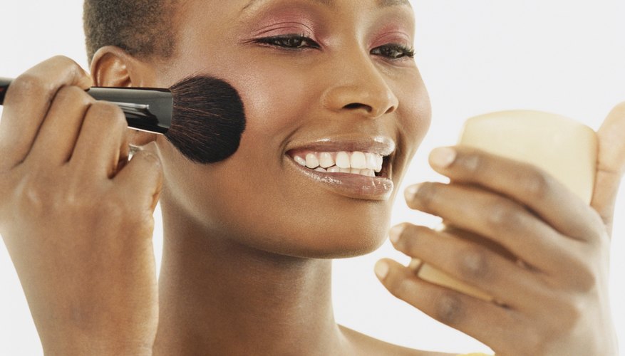 Cream blush blends smoothly over dry or uneven skin textures.