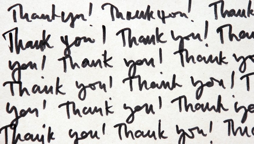 Keep your note simple and don't go overboard with effusive gratitude.