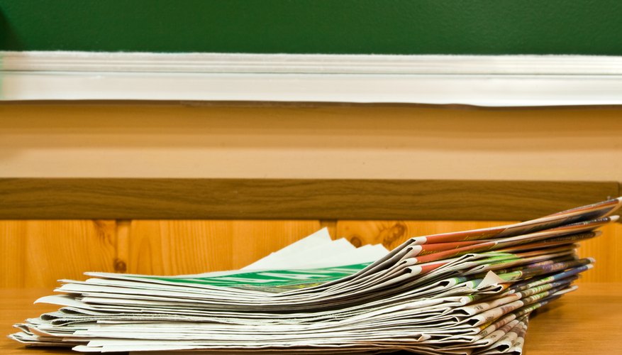 Help students practice summary by cutting out new headlines.