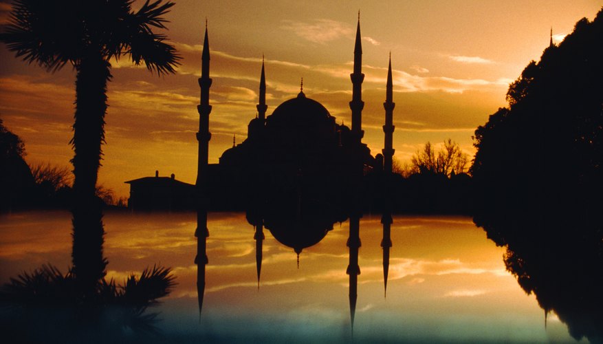 The Blue Mosque in Istanbul, Turkey.