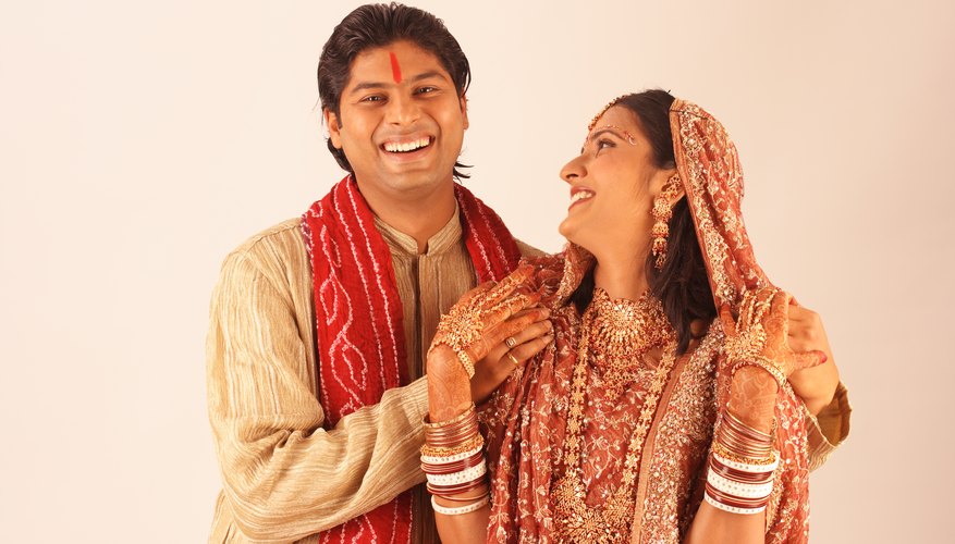 Some Hindu weddings are arranged by the families of the bride and groom.