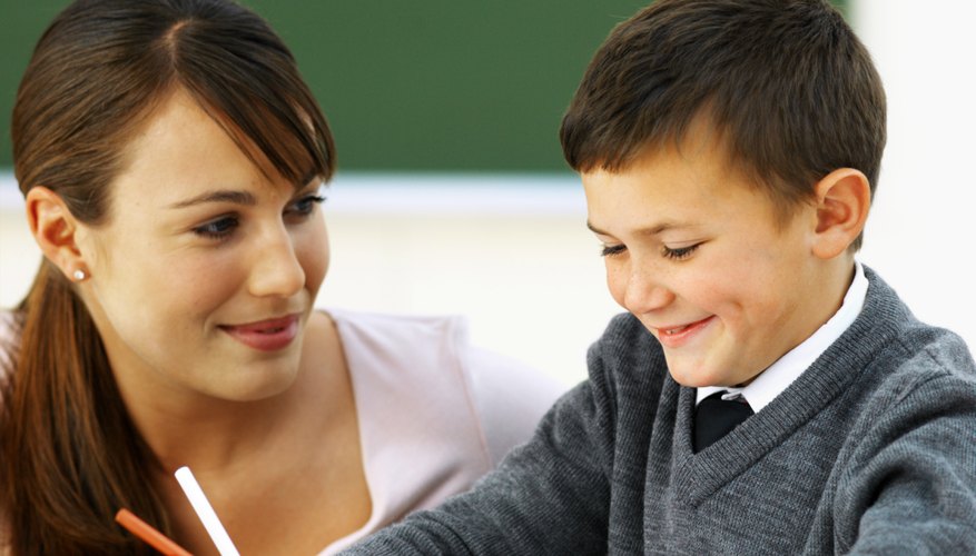 One-on-one communication with a student can help motivate him to show good behavior.