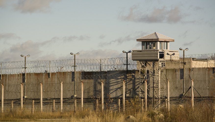 Jail facilities with watch tower