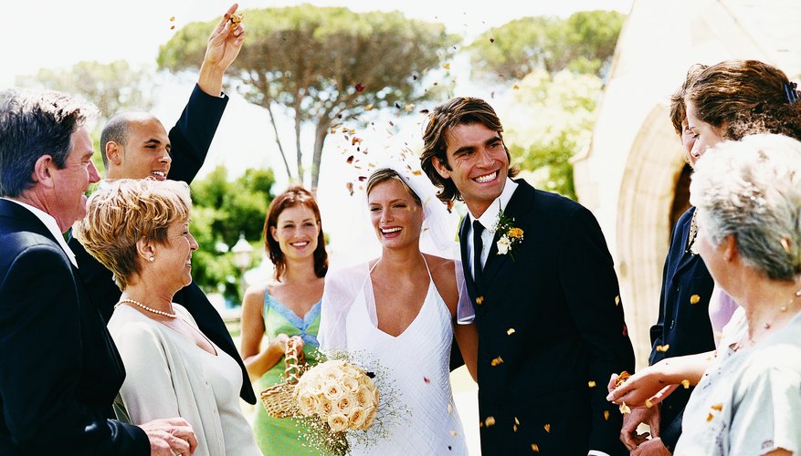Daytime weddings tend to be more casual than evening weddings.