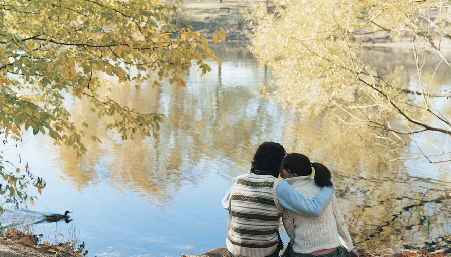 Nature can serve as a calming aid to help your boyfriend relax.