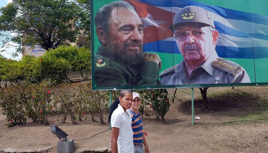 Images of the Castro Regime in Cuba.