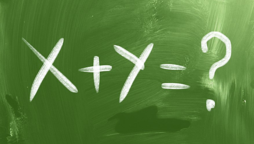 Algebra Rules for Beginners | Sciencing